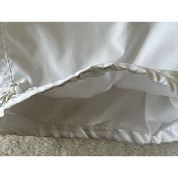 Linea Uomo Oversized Cargo  Track Suit White Nylon Size L Hiphop Athleisure - Picture 12 of 16